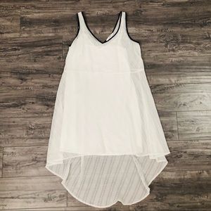 JACK by BB Dakota Semi Sheer High-Low Dress